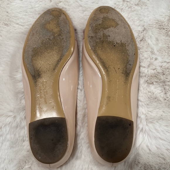 Ferragamo Varina Ballet Flat in Macaron Patent Calf - Picture 6 of 8